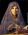 Annunciation Paintings - Annunciation by Antonello da Messina